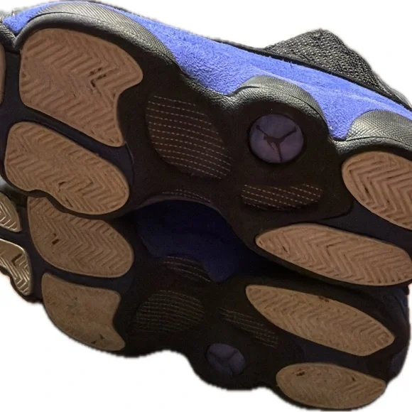 Jordan Kids Sneakers Black and Blue - Picture 5 of 5